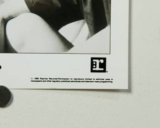 Detail of Filter Promo Glossy, part of the huge collection of music promo posters