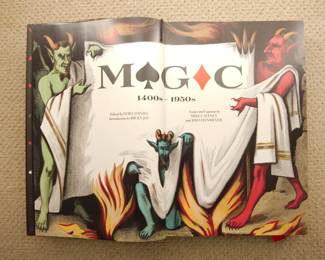 Interior cover of Taschen's "Magic: 1400s - 1950s" book