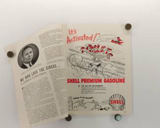 Inside of 1951 Ringling Bros & Barnum & Bailey Circus magazine