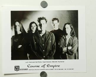 Course of Empire Promo Glossy, part of the huge collection of music promo posters