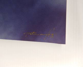 Signature detail of Buddy Guy and Junior Wells, 1991, "Alone and Acoustic" Signed Peter Amft c-print photograph, printed in 1998