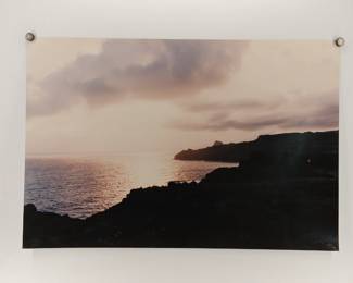 Sunset, Peter Amft color photograph