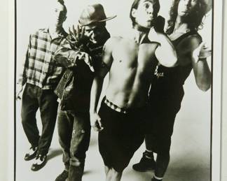 Red Hot Chili Peppers Promo Glossy, part of the huge collection of music promo posters