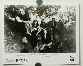 Dream Theater Promo Glossy, part of the huge collection of music promo posters