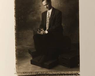 "John Waters", Marc Hauser Photography, 30 Photographs Box Collection, 1993, limited edition 23/100, each silver gelatin black + white photograph is embossed