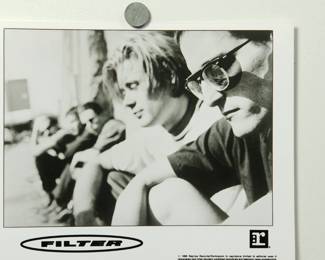 Filter Promo Glossy, part of the huge collection of music promo posters