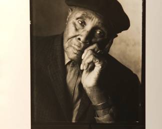 "Sunnyland Slim", Marc Hauser Photography, 30 Photographs Box Collection, 1993, limited edition 23/100, each silver gelatin black + white photograph is embossed