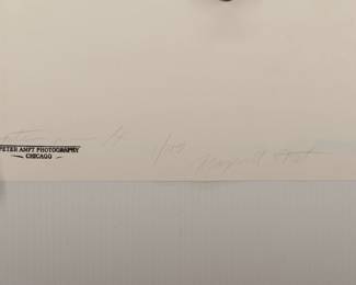 Maxwell Street, signed Peter Amft black + white silver gelatin photograph, Peter Amft Photography Chicago, Numbered edition 1/100