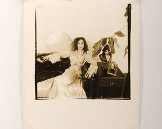 Lisa signed Peter Amft black + white silver gelatin photograph, Peter Amft Photography Chicago, Numbered edition 4/100