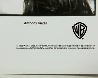 Detail of the fourth Red Hot Chili Peppers Promo Glossy, part of the huge collection of music promo posters