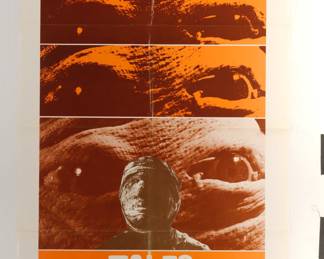 Tales of the Bizarre, vintage B-Movie stamped and numbered poster 72/347