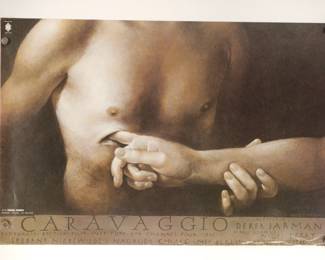 Caravaggio designed by Wiesław Wałkuski, Polish movie poster