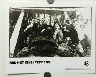 A second Red Hot Chili Peppers Promo Glossy, part of the huge collection of music promo posters