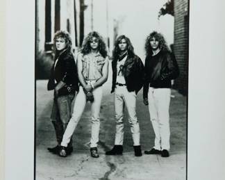 Bonham Promo Glossy, part of the huge collection of music promo posters