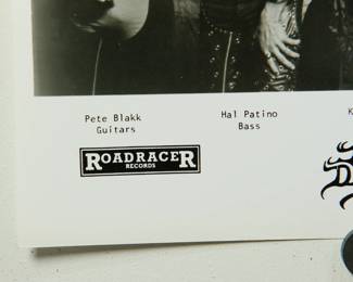 Detail of King Diamond Promo Glossy, part of the huge collection of music promo posters