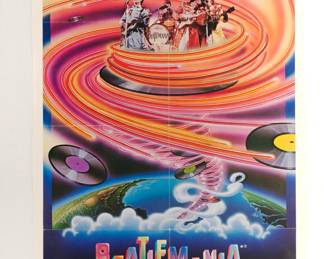 Beatlemania vintage poster