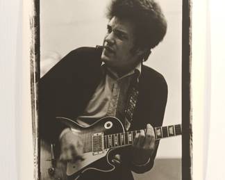 Bloomfield Blues #3, 1968, signed Peter Amft black + white silver gelatin photograph, Peter Amft Photography Chicago, Numbered edition 1/100