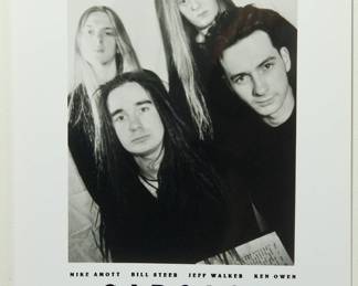 Carcass Promo Glossy, part of the huge collection of music promo posters