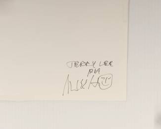 Back of Jerry Lee #2, 1969, signed Marc Hauser black + white silver gelatin photograph