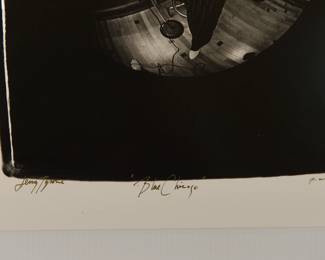 Detail of Jerry Tyrone "Blue Chicago", 1996, Signed Peter Amft black + white silver gelatin photograph, Peter Amft Photography Chicago