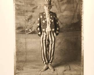 "Uncle Sam" Marc Hauser Photography, 30 Photographs Box Collection, 1993, limited edition 23/100, each silver gelatin black + white photograph is embossed