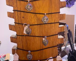 More sterling silver pendants