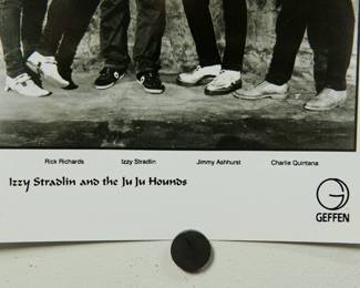 Detail of Izzy Stradlin and the Ju Ju Hounds Promo Glossy, part of the huge collection of music promo posters