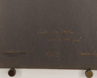 Back of Gaviscon Ad, double dye transfer one-of-a-kind print, signed Peter Amft c-print photograph, Peter Amft Photography Chicago, Numbered 1/1