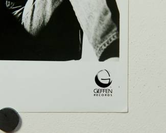 Detail of Jimmy Page Promo Glossy, part of the huge collection of music promo posters