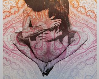 "Yab-Yum" poster, photograph by Paul Kagan, Berkeley, poster copyright Family Dog Productions, Neal Stratford & Kerr