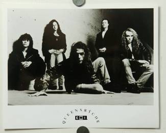 Queensrÿche Promo Glossy, part of the huge collection of music promo posters