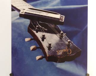 Buddy Guy and Junior Wells, 1991, "Alone and Acoustic" Signed Peter Amft c-print photograph, printed in 1998