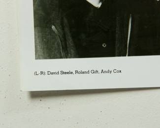 Detail of Fine Young Cannibals Promo Glossy, part of the huge collection of music promo posters