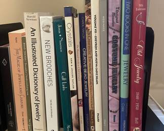 More Jewelry Making book collection including: "Old Jewelry", "Two Books in One: Jewelry", "Costume Jewelry", "Hodinkee", "Chevron and Nueva Cadiz Beads", "A Charming ExchangeL 25 Jewelry Projects to Create and Share", "Creative Bead Jewelry", "The Illustrated Guide to Crystals", "Crystals", "Cuff Links", "New Brooches", "An Illustrated Dictionary of Jewelry", "Bead Trends", "The Magic of Jewels and Charms"