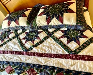 Several quilts