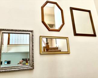 Selection of various mirrors