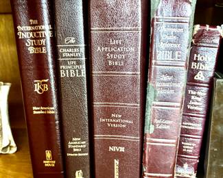 Leather bound bibles