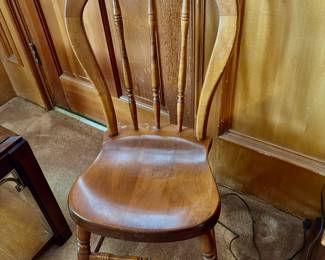 Small vintage wood chair