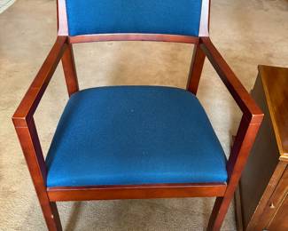 Pair of mid century modern occasional chairs