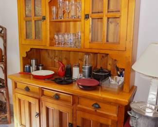Rustic hutch