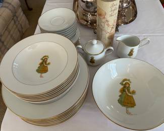 Holly Hobbie dishes
