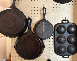 Cast iron including a Griswold 