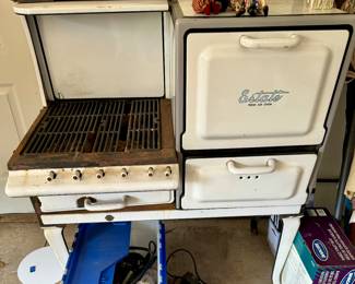 Antique stove top/oven