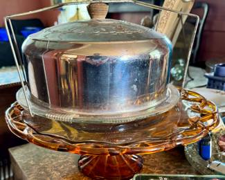 Vintage glassware and bakeware