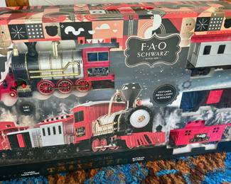 FAO Schwartz train set