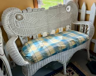 Wicker furniture