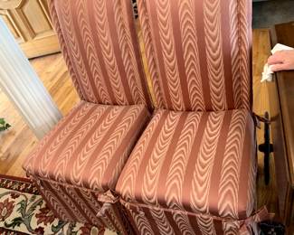 #17	2 Parsons Chairs - sold as a set	 $50.00 			

