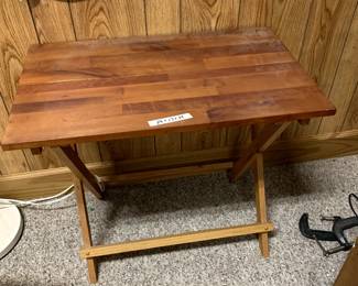 #74	Homemade Folding Table  - 28x17x24	 $30.00 			
