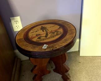 #239	Asian Wood Stand 13x15	 $30.00 			
