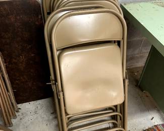 #99	Set of 8 Folding Chairs	 $40.00 			
